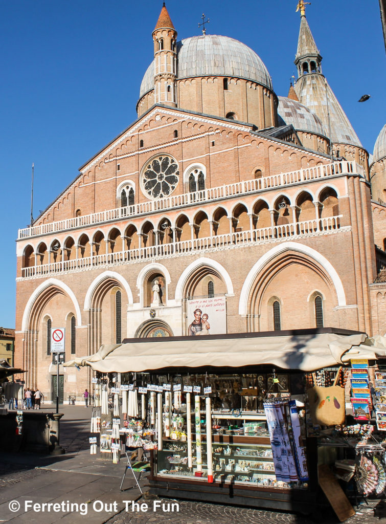 Basilica of St Anthony in Padua, Italy