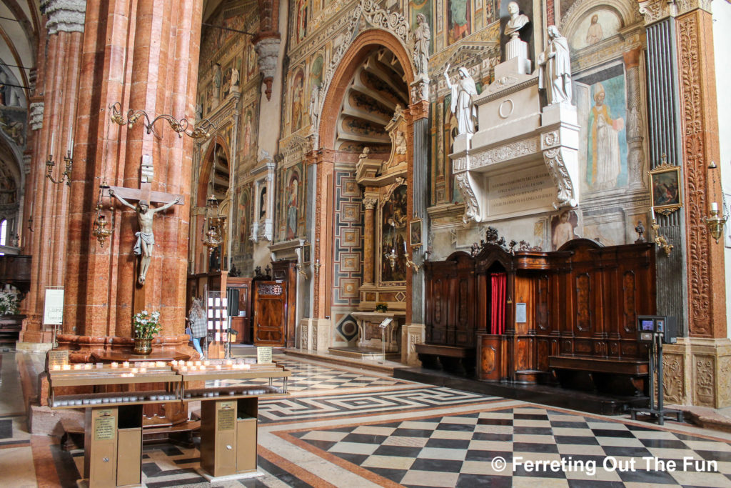 verona cathedral interior