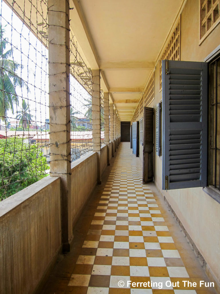 Tuol Sleng Genocide Museum, the former S21 Prison in Phnom Penh, Cambodia