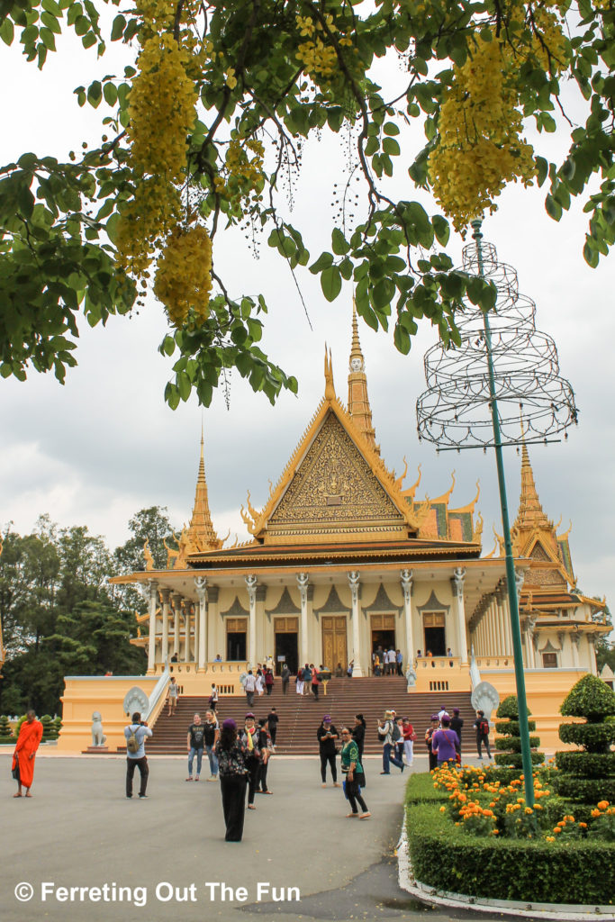 Cambodian Royal Palace in Phnom Penh