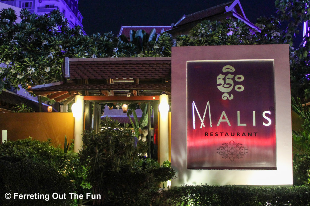 Malis restaurant Phnom Penh