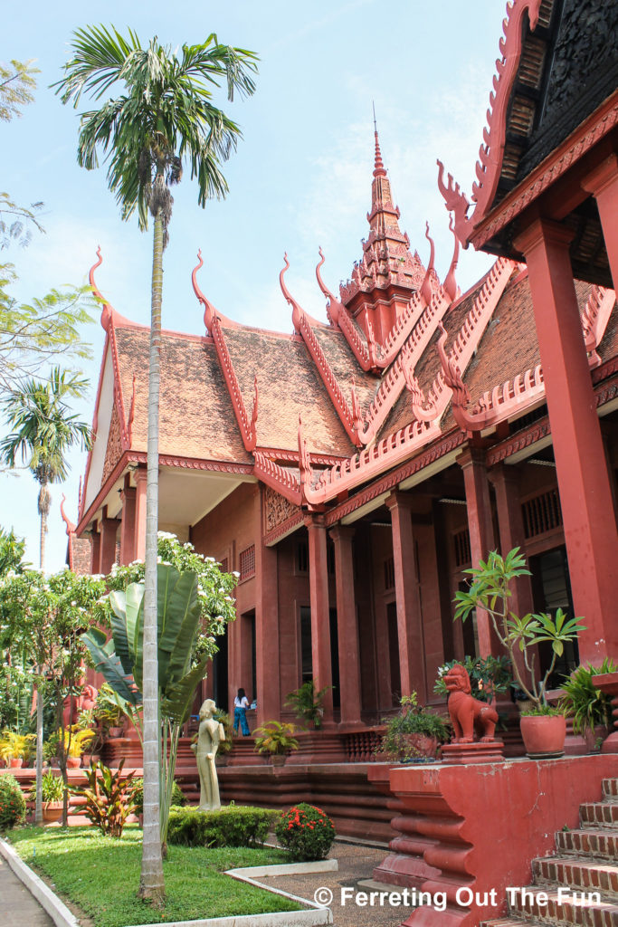 The Cambodian National Museum is one of the top things to do in Phnom Penh
