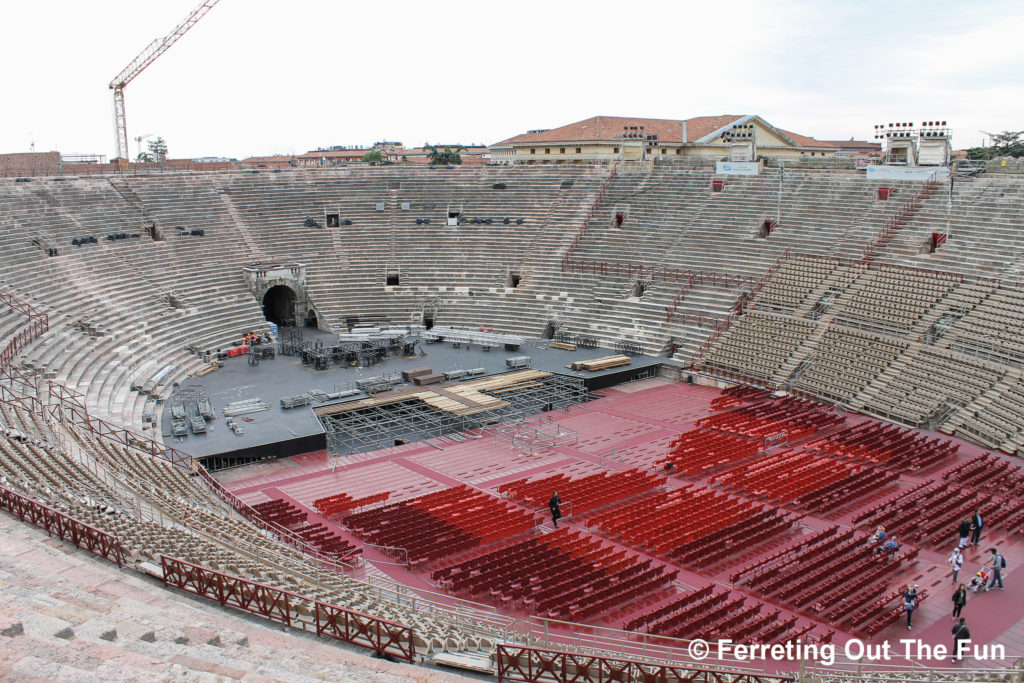 verona arena opera stage