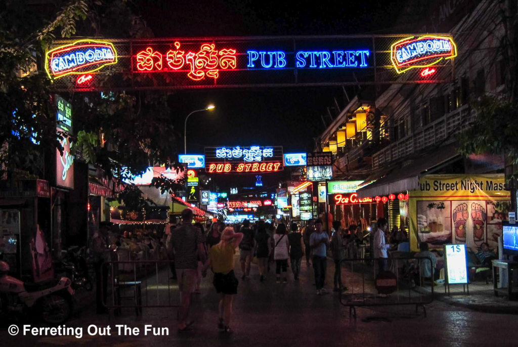 pub street siem reap