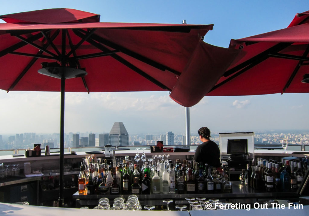 Marina Bay Sands rooftop bar