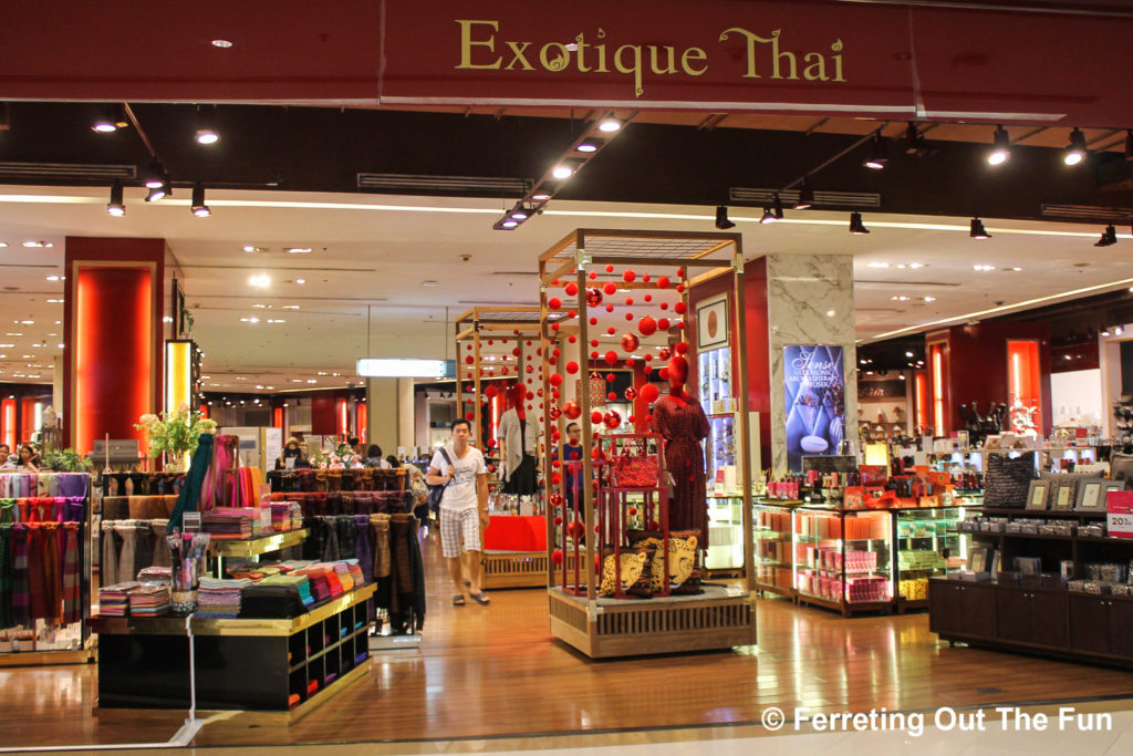 Thai souvenir shop Bangkok