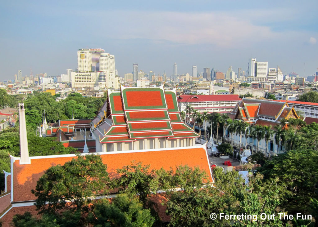 Golden Mount Bangkok view