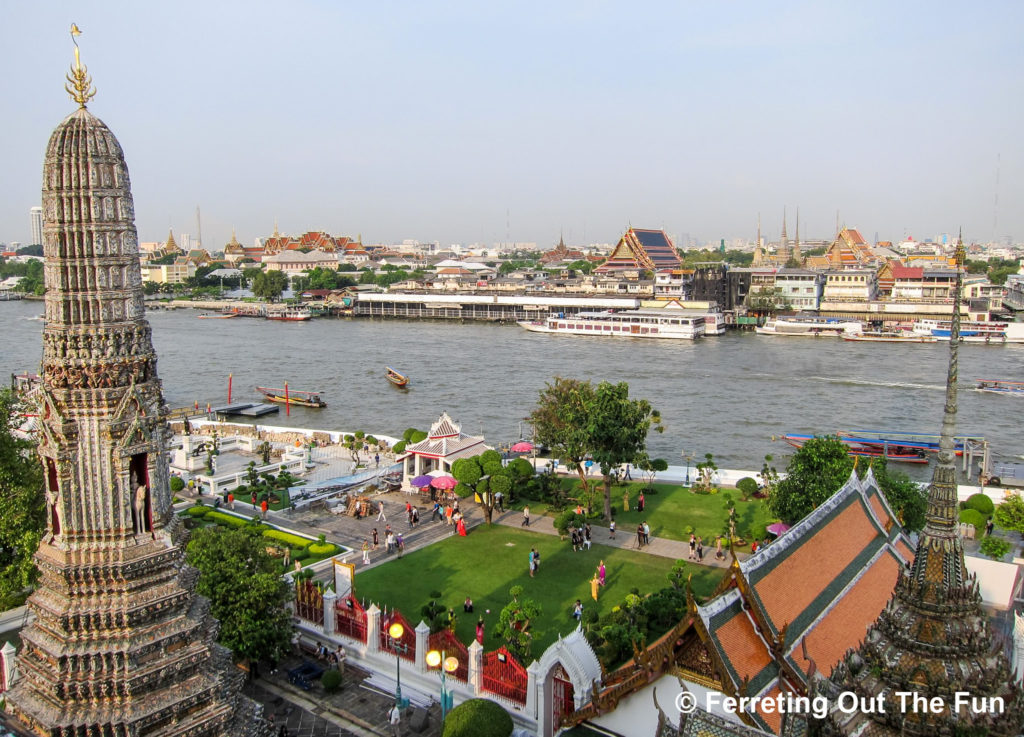 Bangkok skyline view