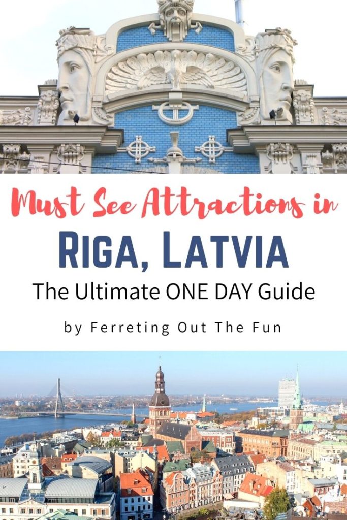 Must see attractions in Riga Latvia // This is the ultimate guide for spending one day in Riga