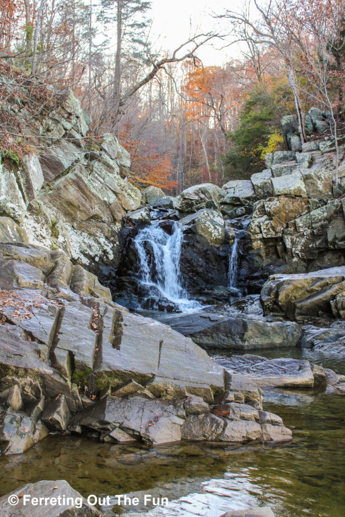 Scott's Run is one of the easiest waterfall hikes near Washington DC