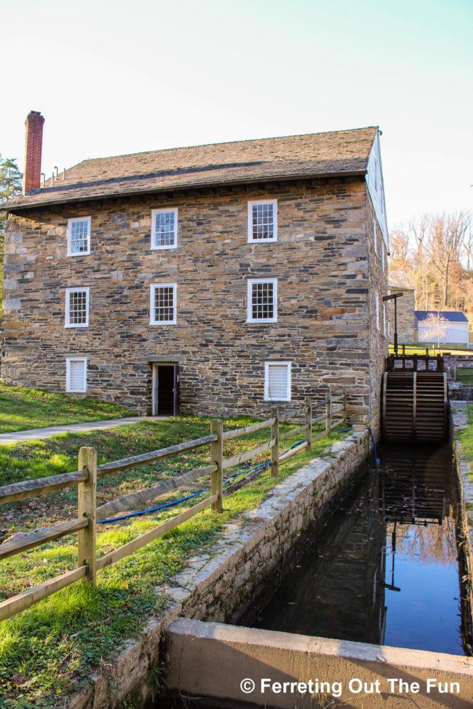 Pierce Mill is a working 19th century grist mill located in Rock Creek Park in Washington DC