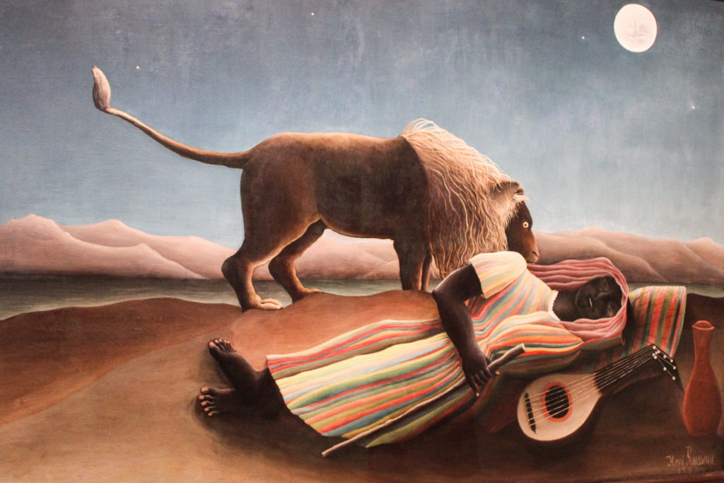 Sleeping Gypsy Henri Rousseau