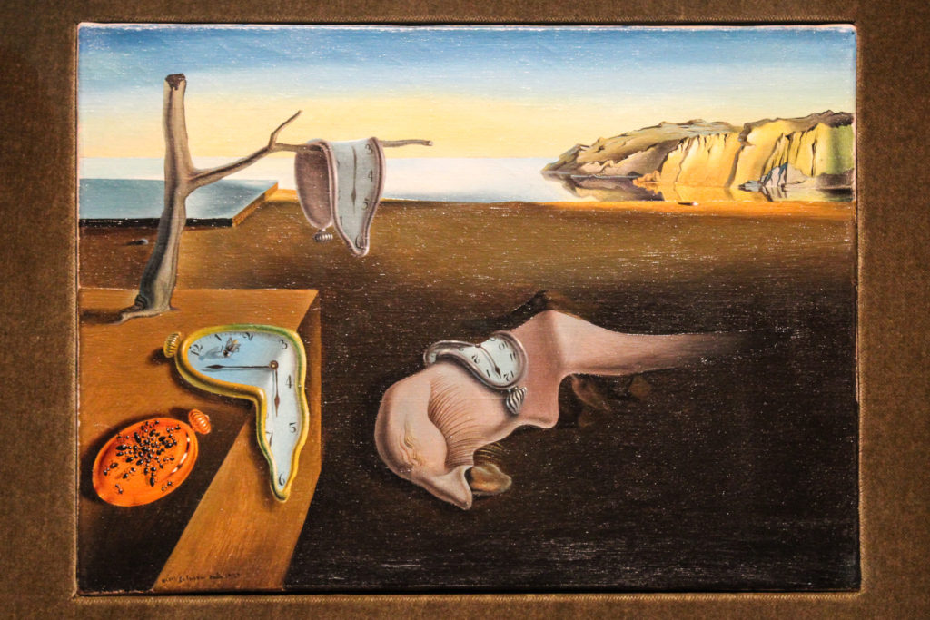 The Persistence of Memory Dali Melting Clocks, a masterpiece at the MoMA