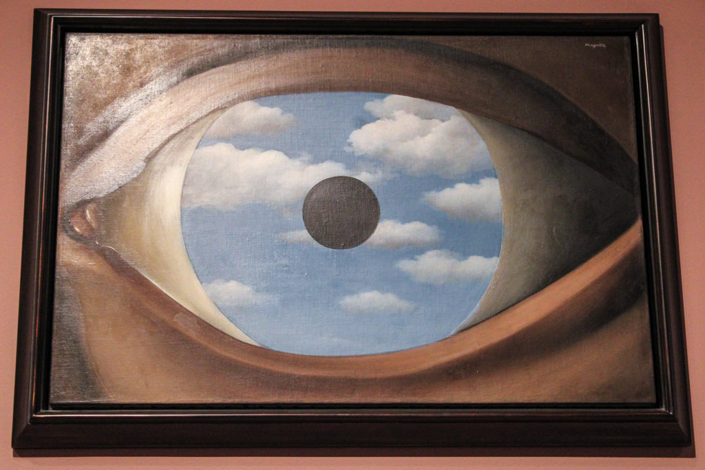 False Mirror Rene Magritte