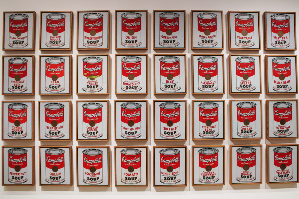 Campbell's Soup Cans Warhol