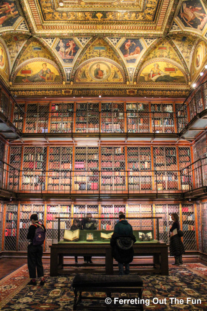 The stunning Morgan Library in New York