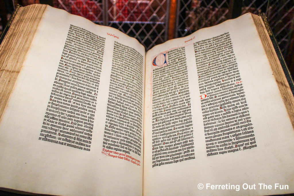 Morgan Library Gutenberg Bible