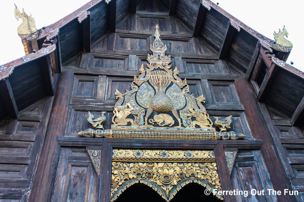 Wat Phan Tao entrance