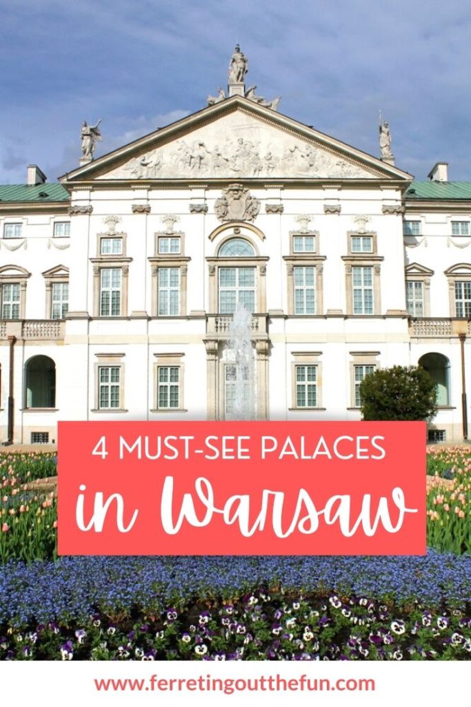 Four beautiful palaces and castles you must see in Warsaw, Poland