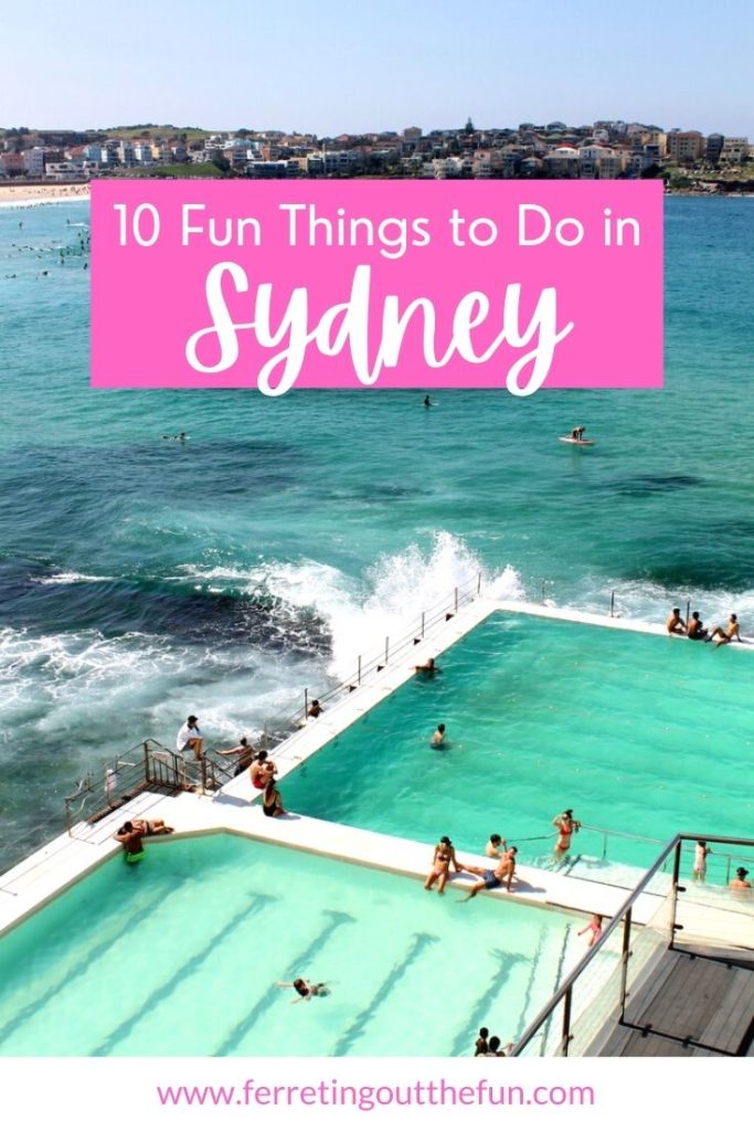 A travel guide with fun things to do, see, and eat in Sydney, Australia