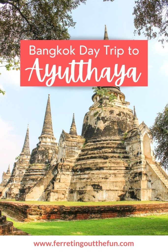 A travel guide for planning the perfect Ayutthaya day trip from Bangkok, Thailand