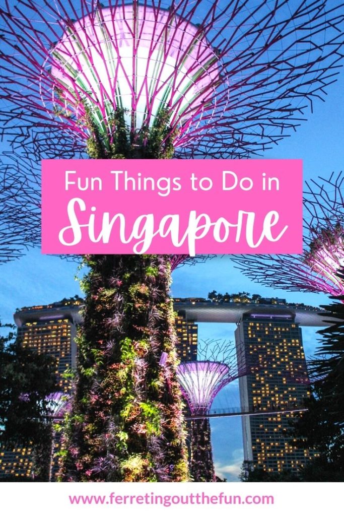 Awesome things to do in Singapore, including tips for Gardens by the Bay, Little India, Hawker Centers, speakeasies, and so much more!