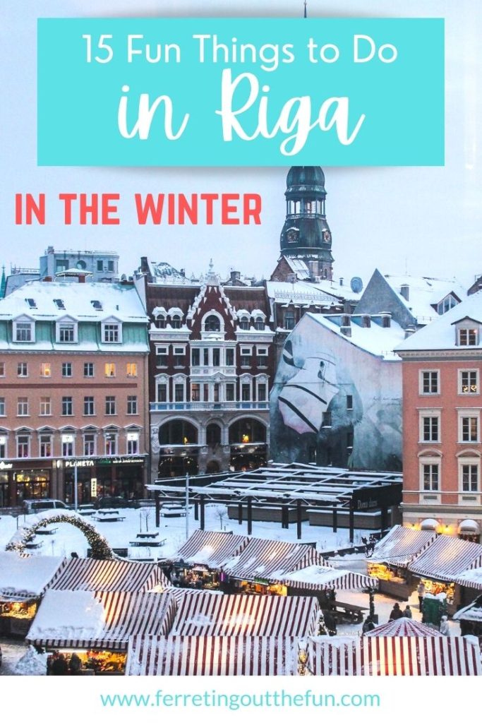Fun activities and things to do in Riga in winter // Latvia Travel Guide