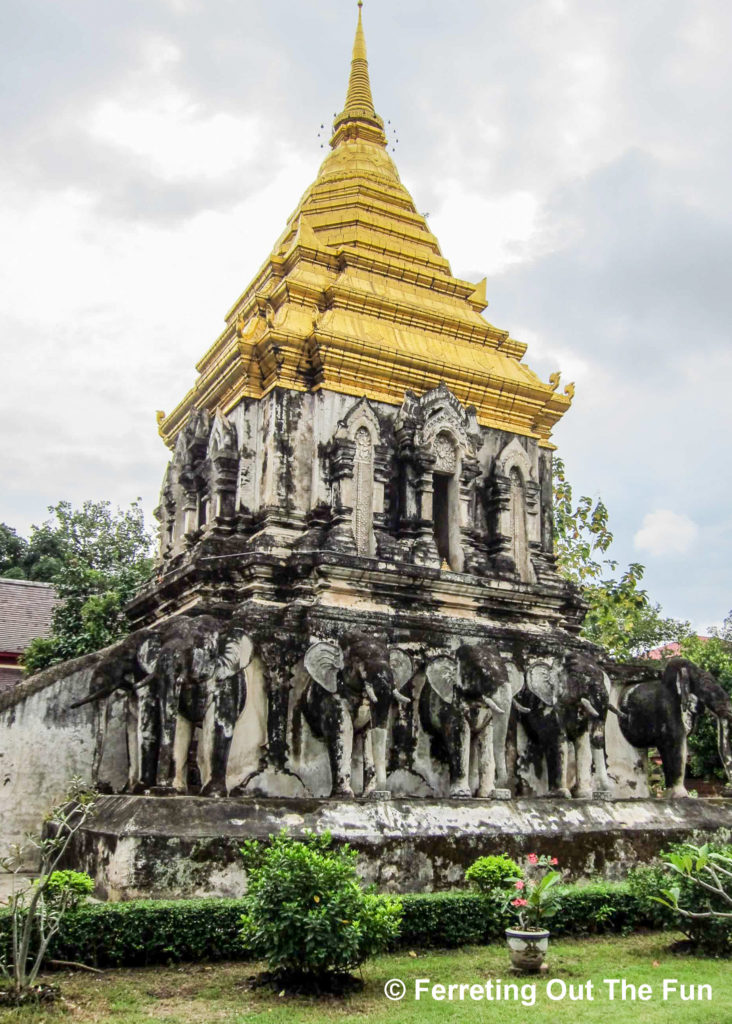 Wat Chiang Man, one of the oldest and most important Buddhist temples in Chiang Mai, Thailand