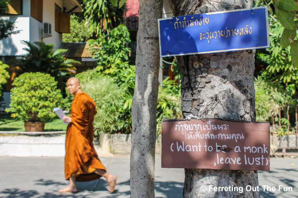 Thai monk