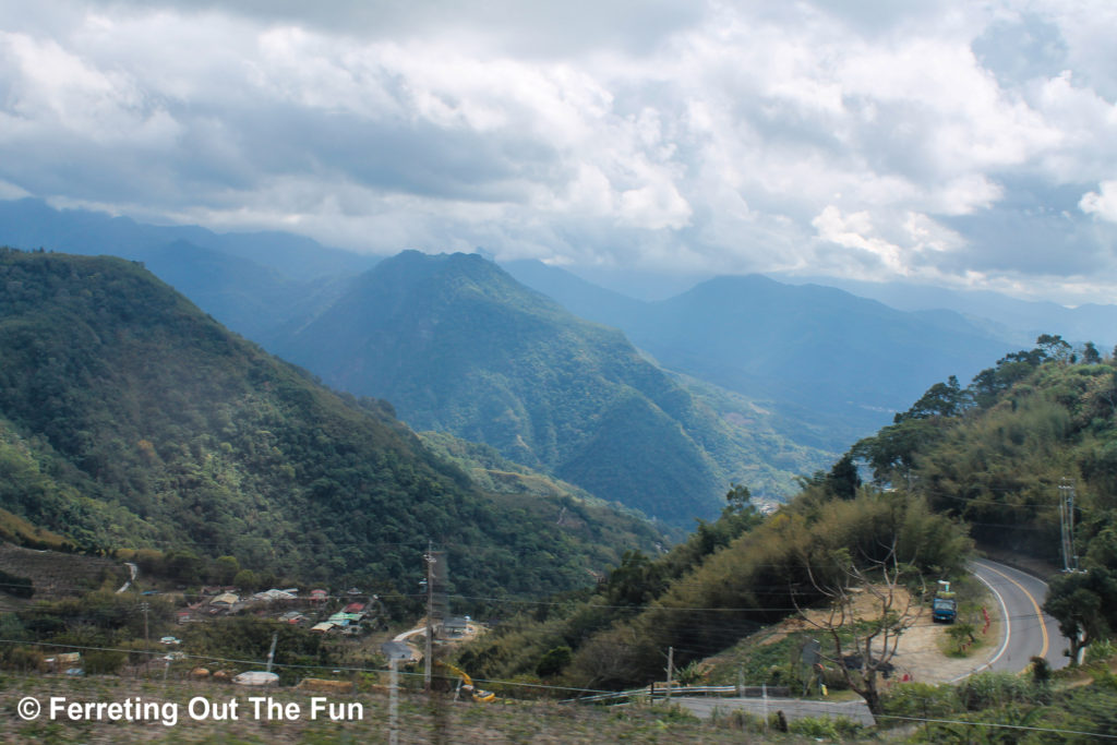 Alishan bus route