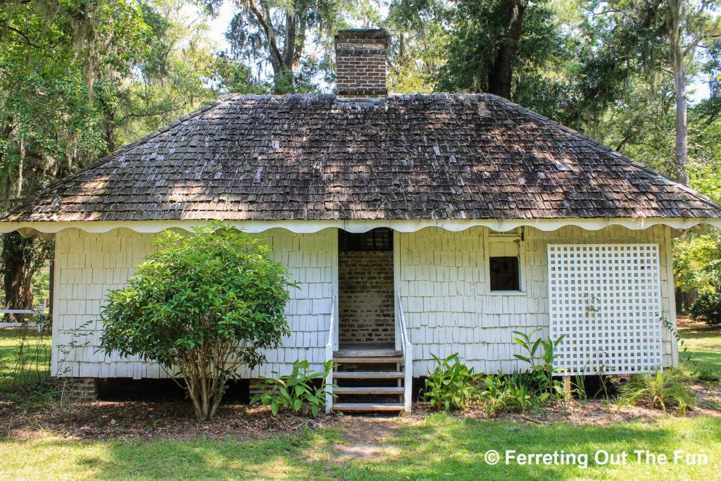 Hopsewee Plantation slave cabin