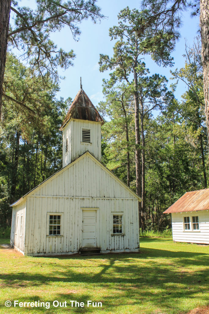 Friendfield Village, former slave quarters for a rice plantation in Georgetown, SC