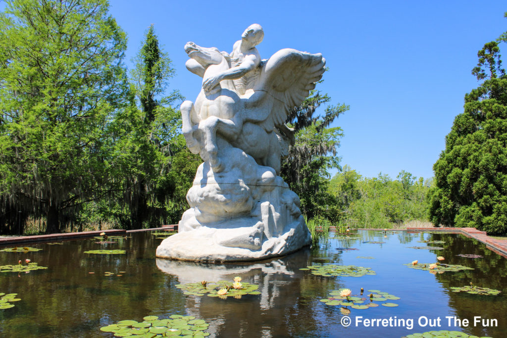 Brookgreen Gardens Pegasus statue