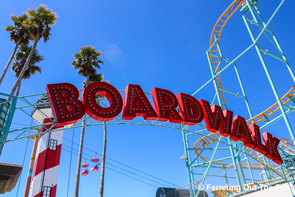 Santa Cruz Beach Boardwalk entrance