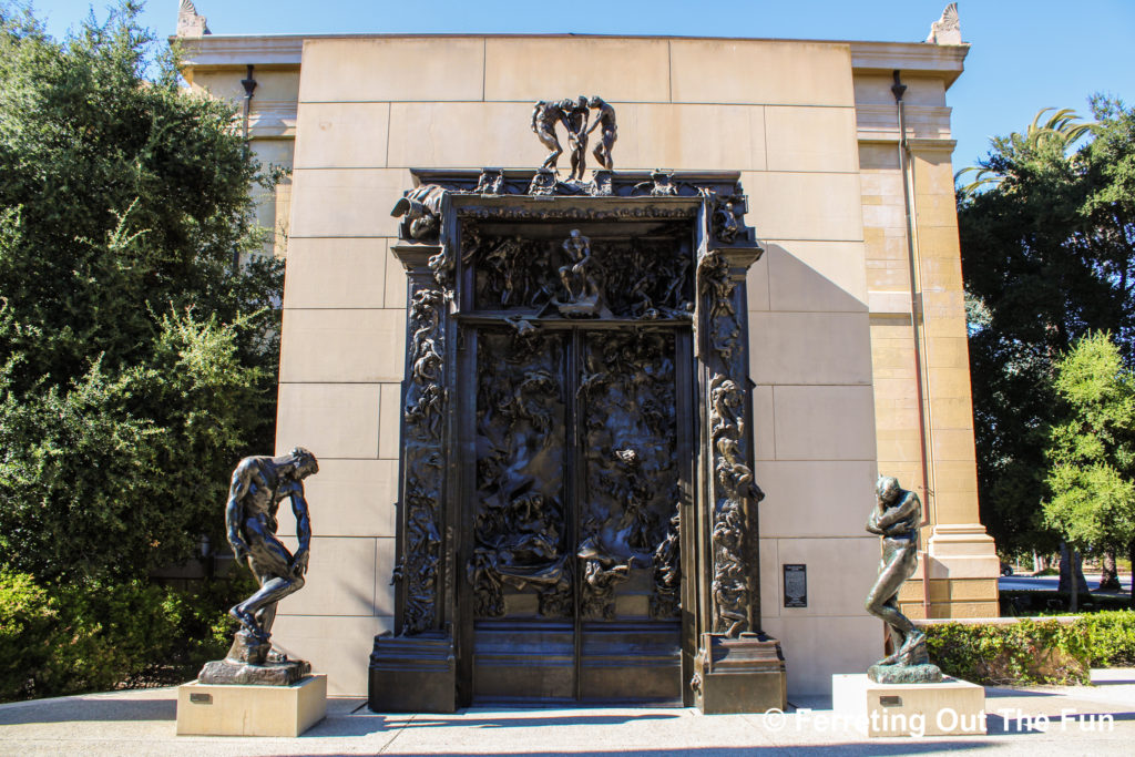 Stanford University Rodin Sculpture Garden Gates of Hell