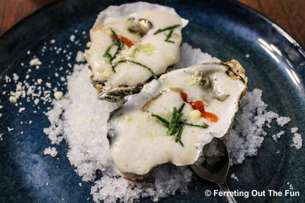 Bistrotters oyster appetizer