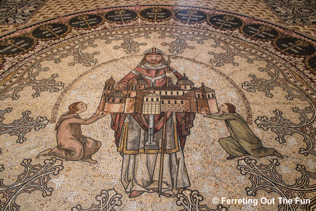 Cologne Cathedral mosaic floor