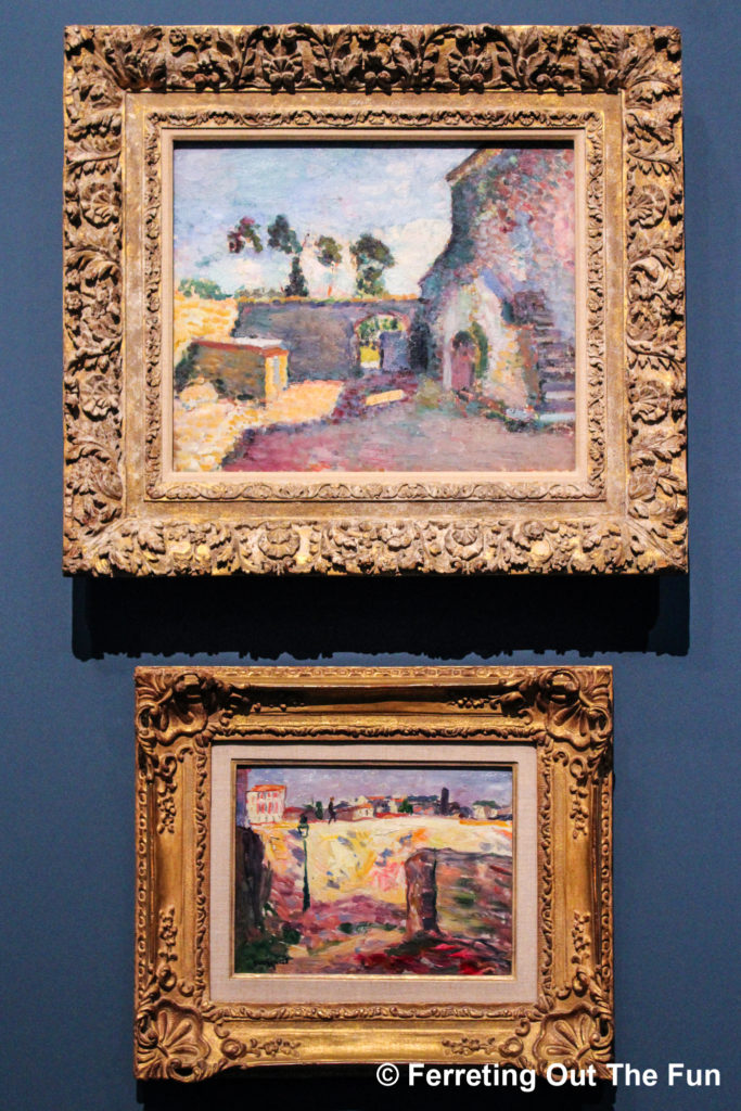 Impressionist paintings on display at the Wallraf-Richartz Museum in Cologne