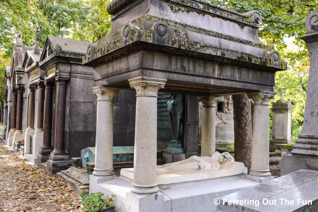 Montmartre Cemetery Alexandre Dumas grave