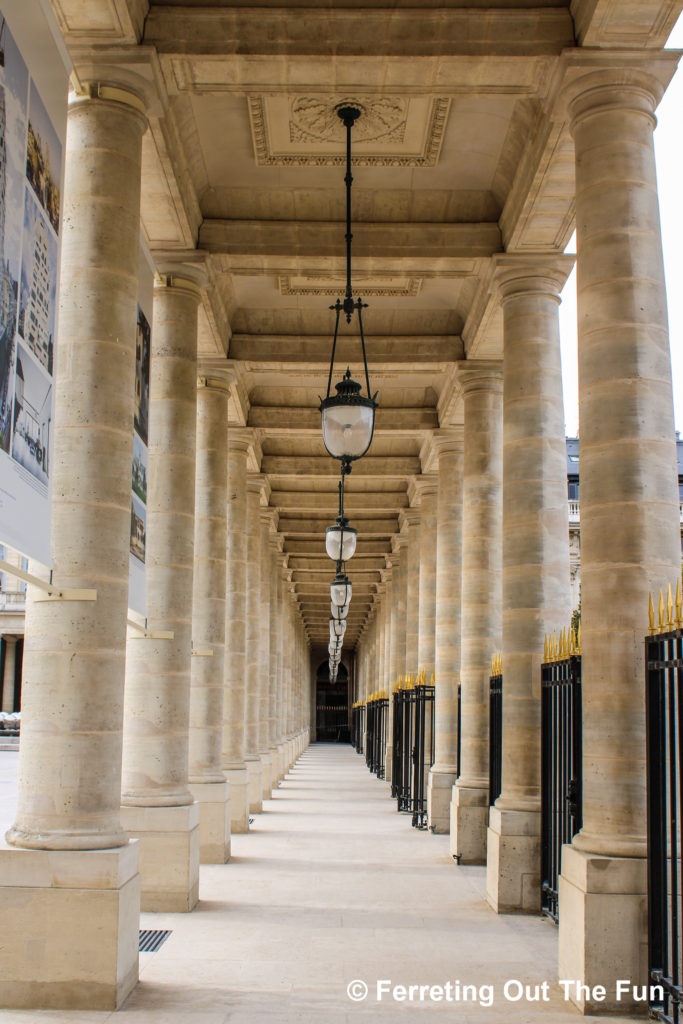Domaine National du Palais Royal in Paris