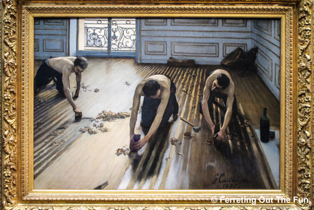The Floor Scrapers Gustave Caillebotte