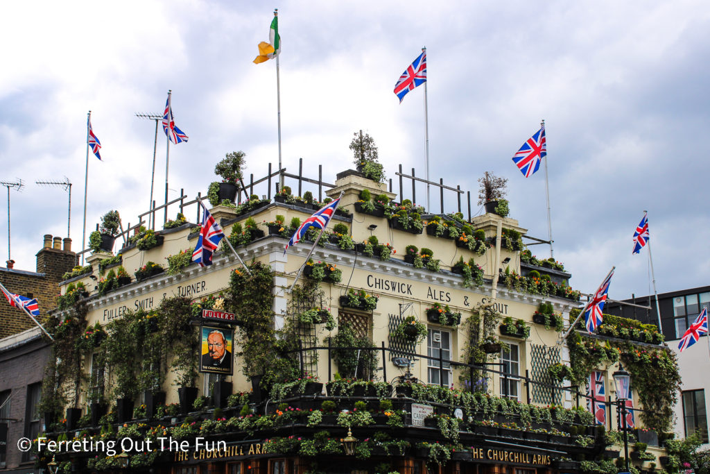 The Churchill Arms Pub London