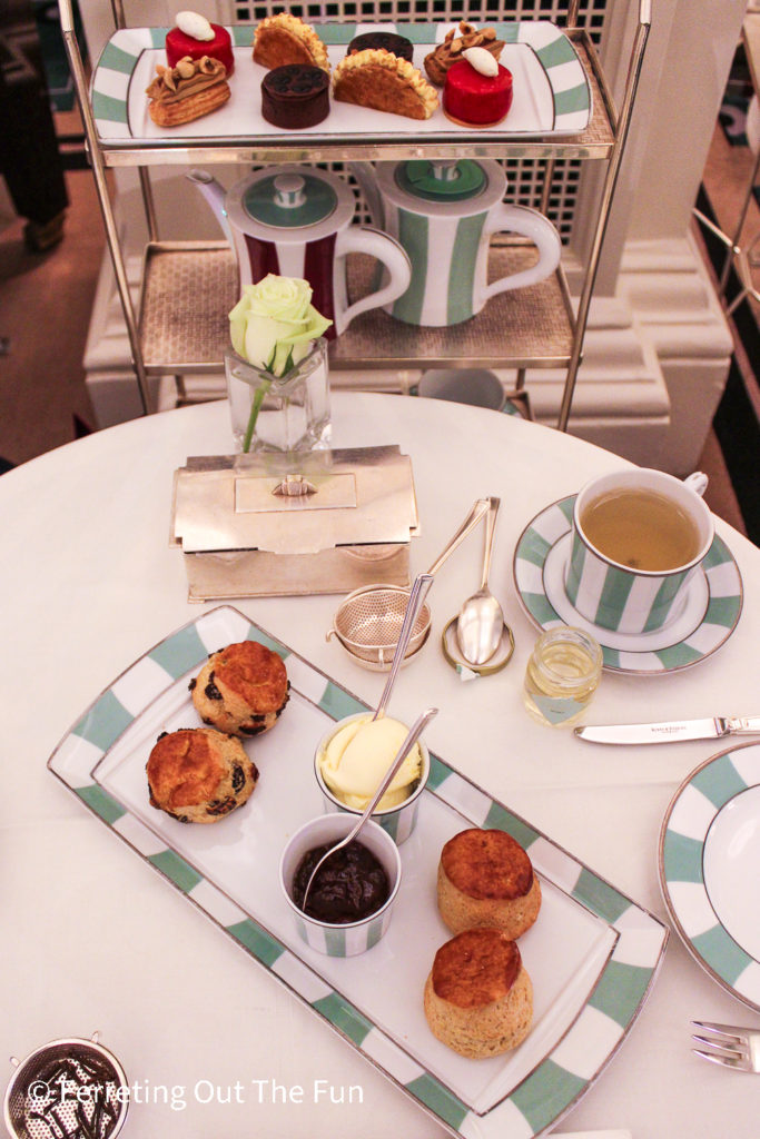 Afternoon tea at Claridge's hotel is a must for your London itinerary