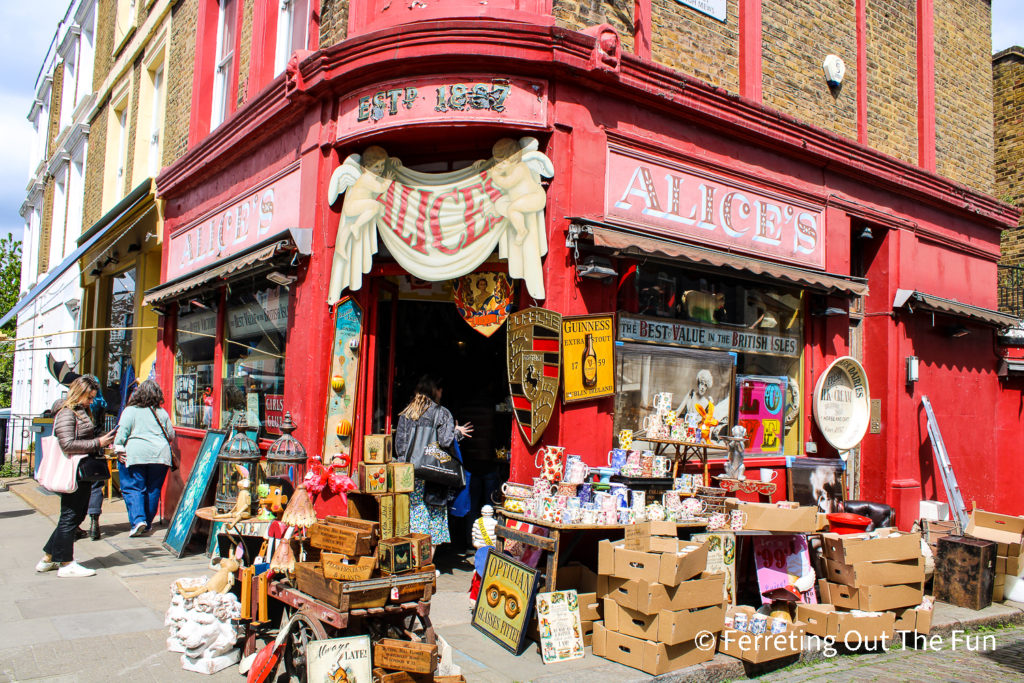 Alice's Shop Portobello Road