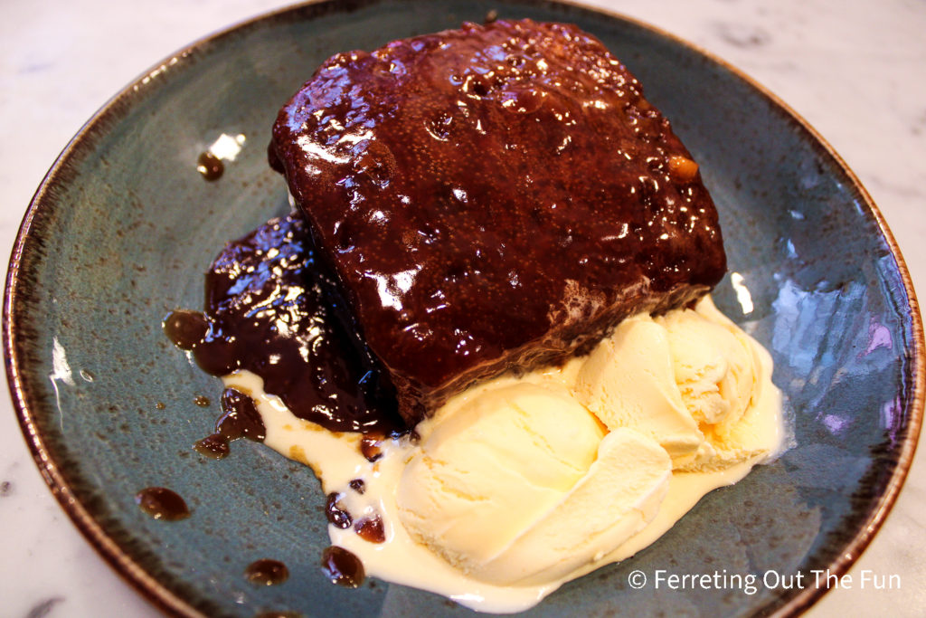 Gingerbread pudding