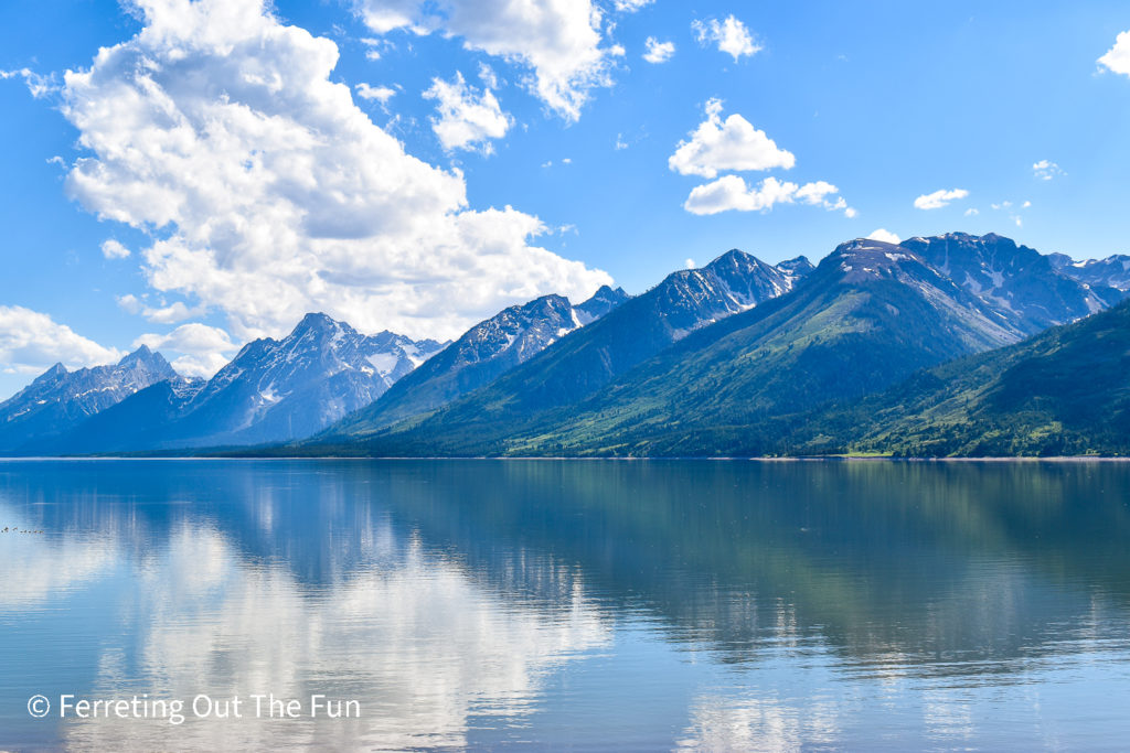 Grand Teton National Park water reflection