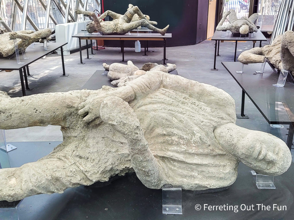 Pompeii plaster casts