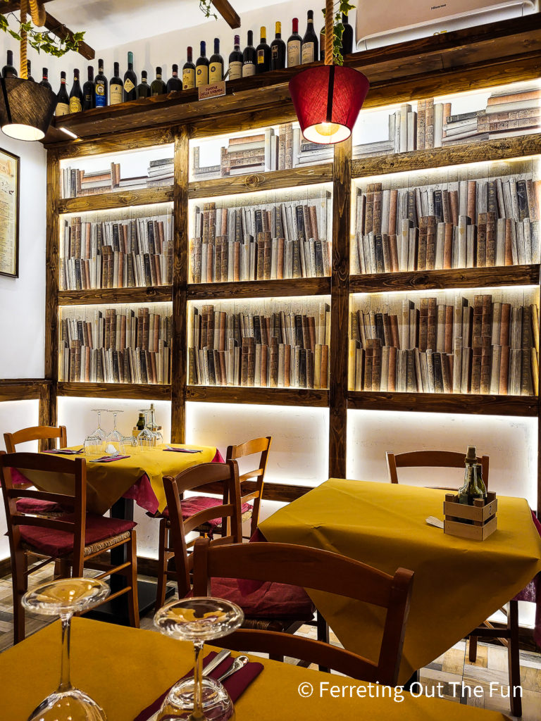 La Locanda Gesu Vecchio, one of the best restaurants in Naples, Italy