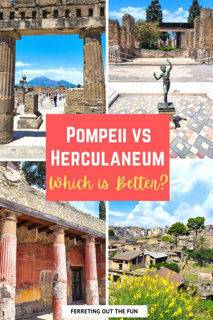 Pompeii vs Herculaneum? Which ancient city should you visit? This detailed guide will help you decide.