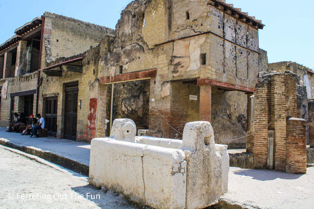 Herculaneum ruins